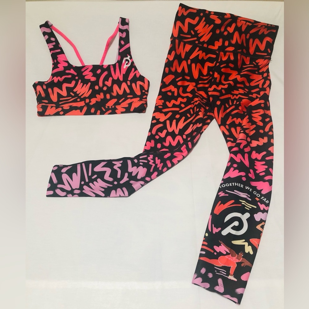 Peloton Latin and Hispanic Heritage Month Leggings and Sports Bra set